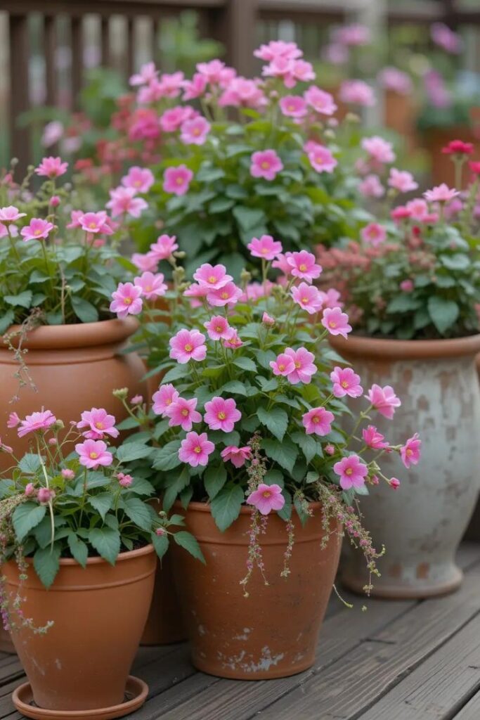 Container Flower Beds