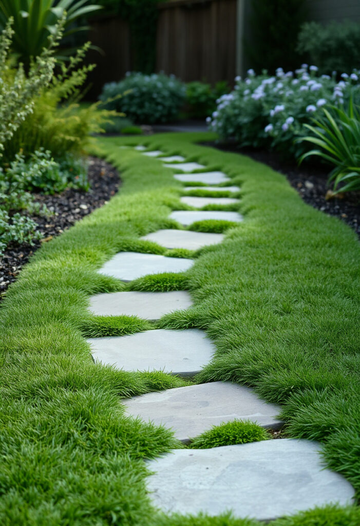 a garden walkway.