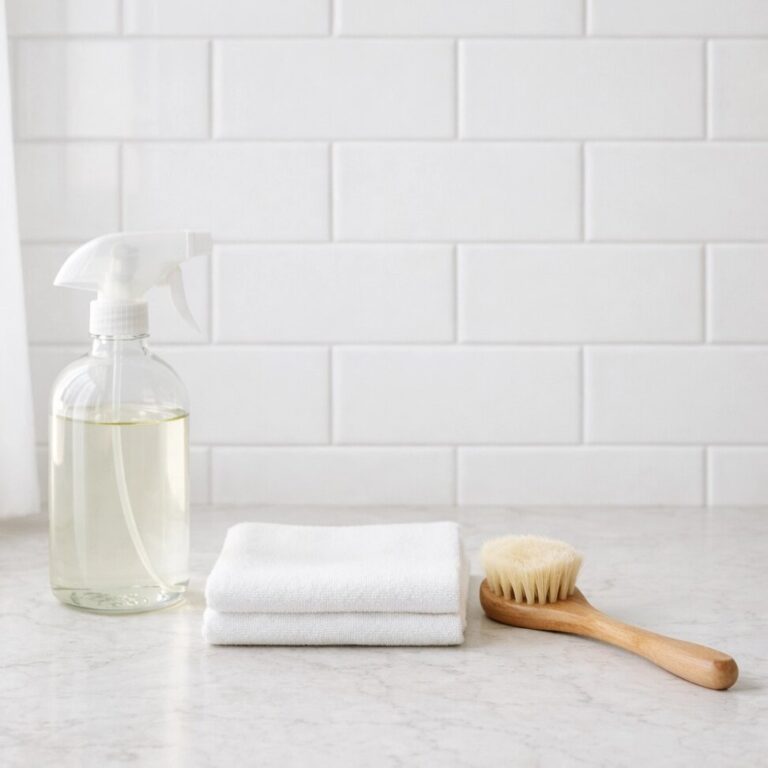 Kitchen Backsplash Covered in Cooking Residue? Here’s an Easy Wipe-Down Method
